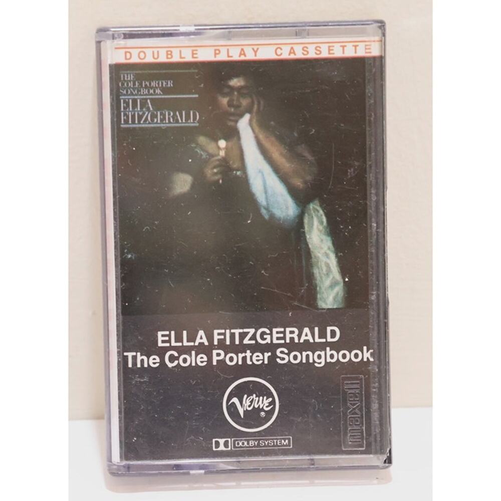 Ella Fitzgerald Cassette Cole Porter Songbook Double Play Jazz 1976